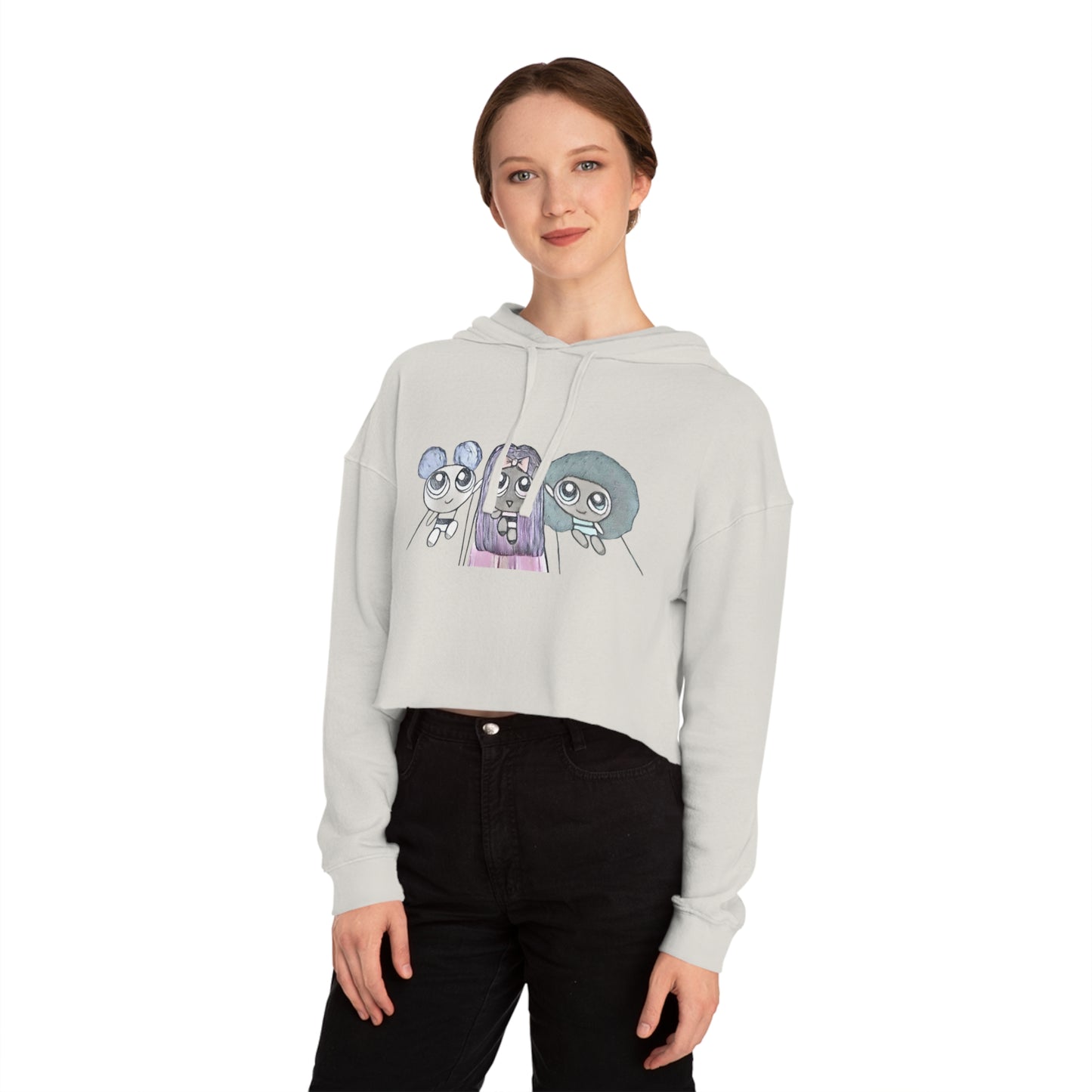 Cropped Hoodie Powerpuff Girls