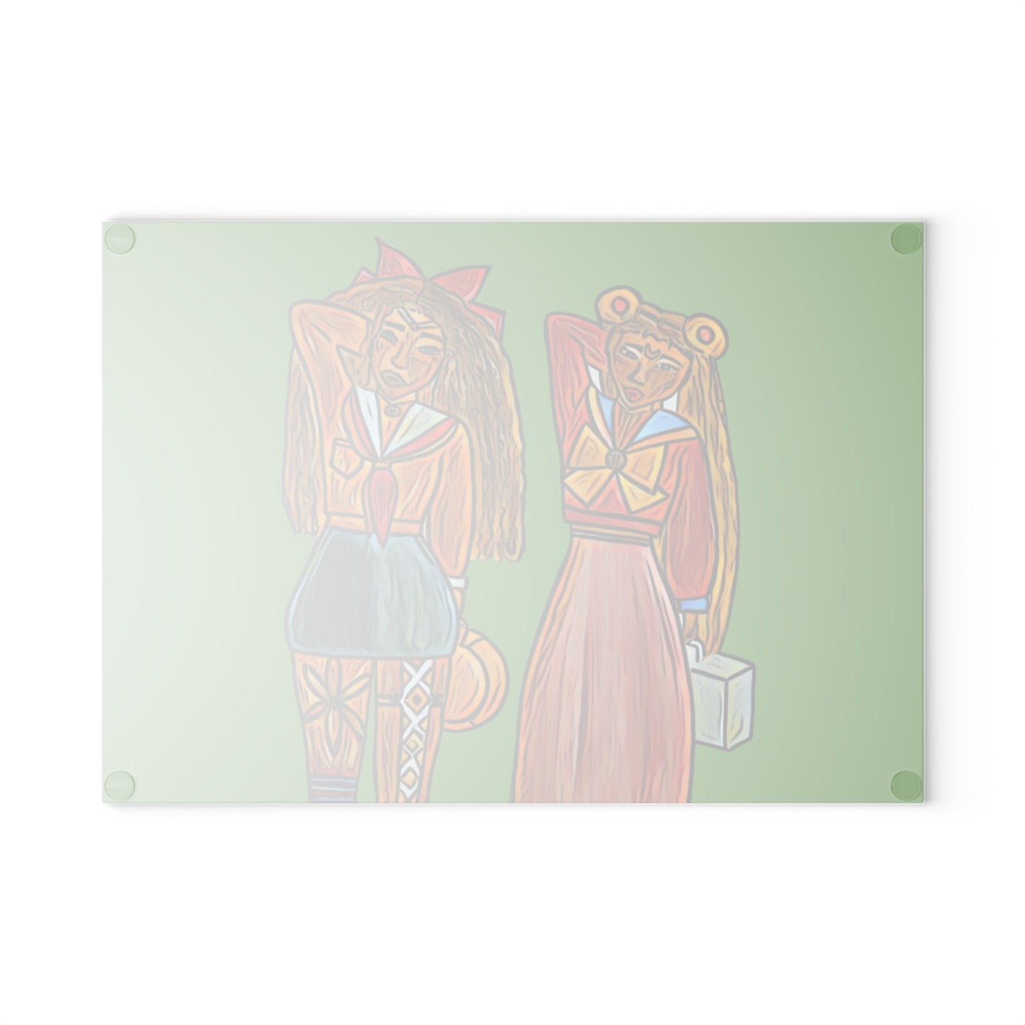 Cutting Board Sailor Moon & Sailor Venus