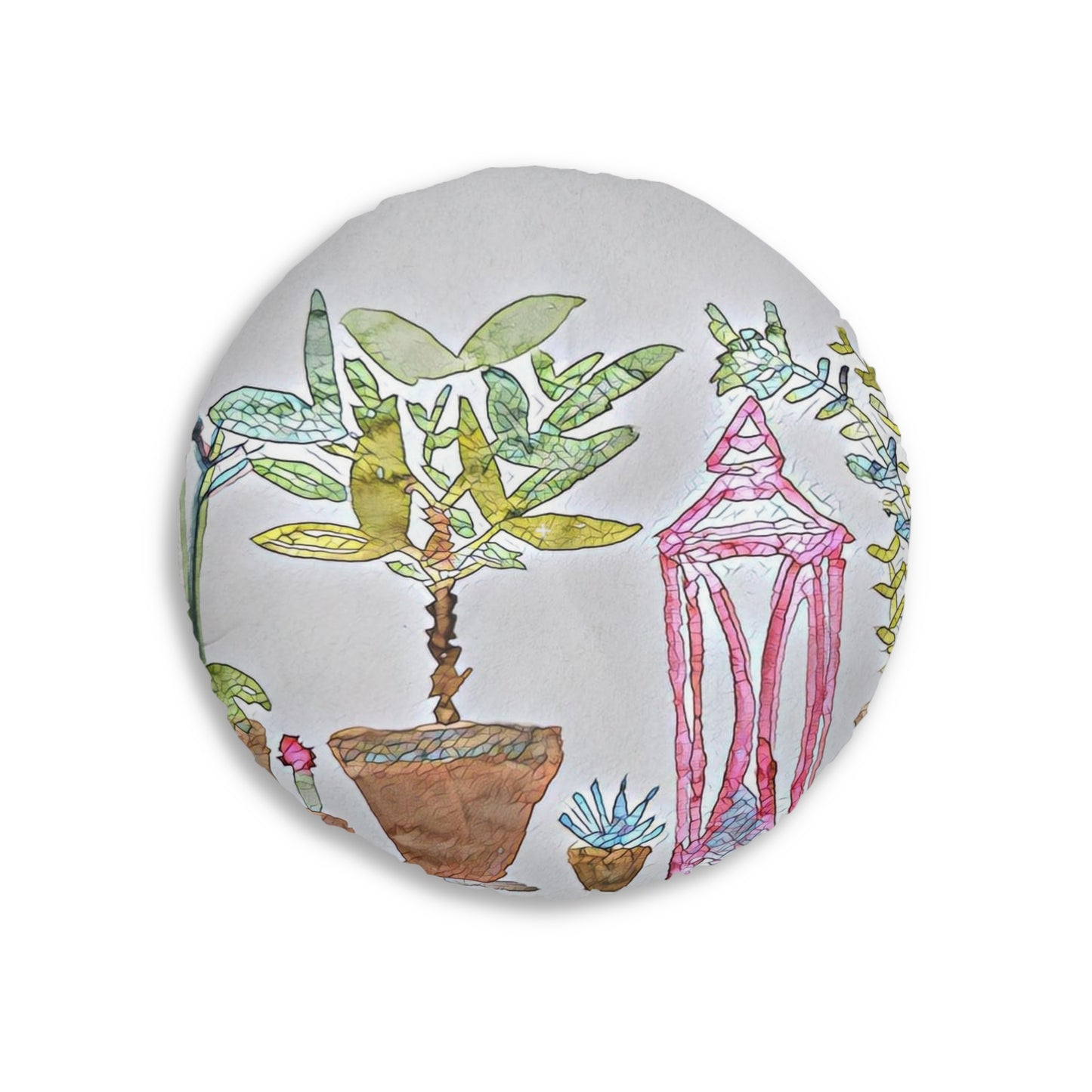 Floor Pillow Plants [Round]