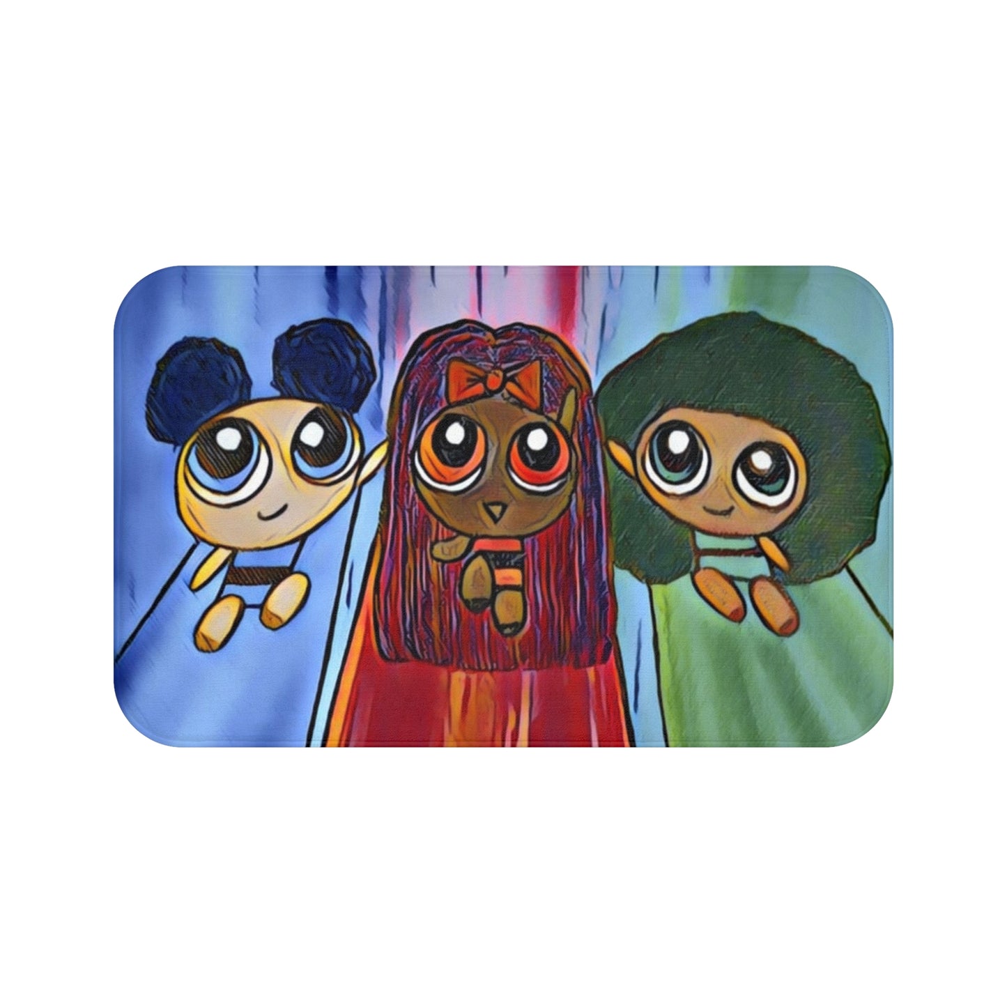 Bath Mat Powerpuff Girls