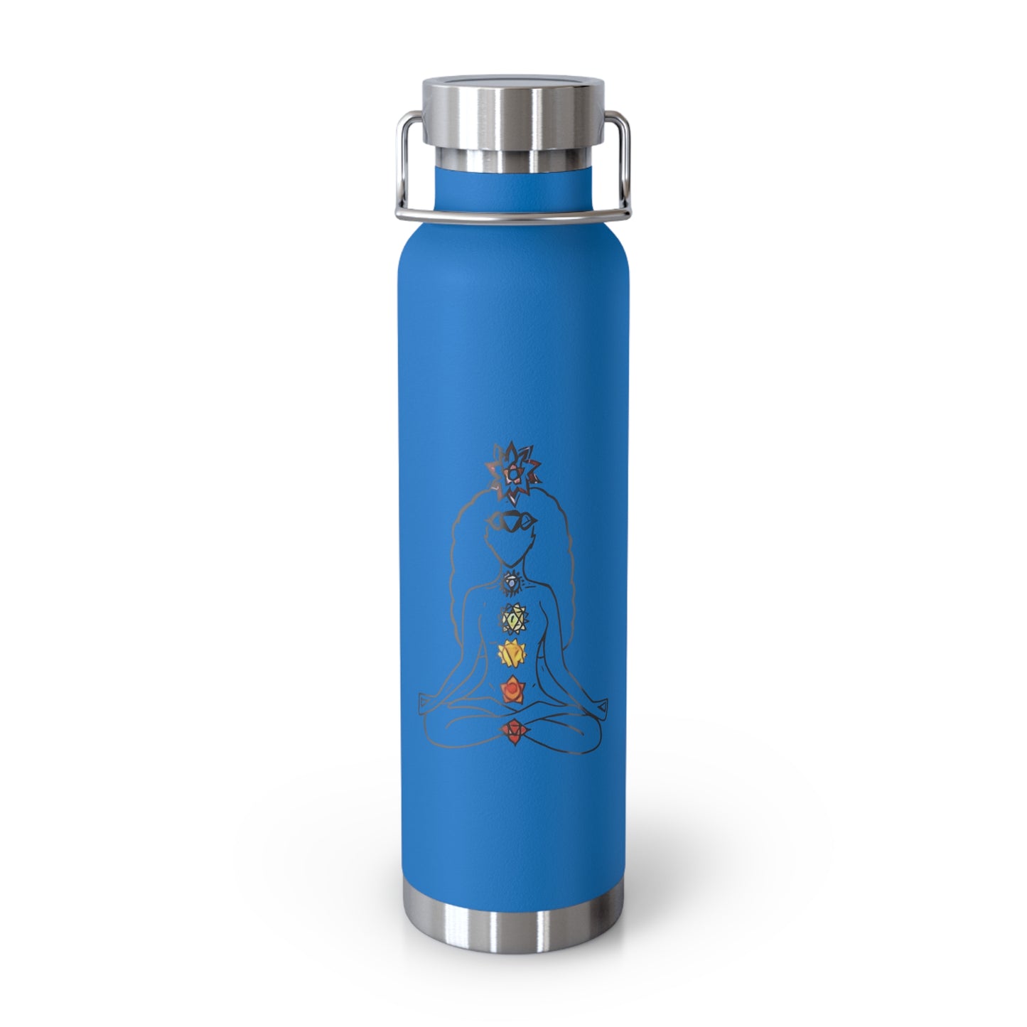 Copper Bottle [22oz] Chakras