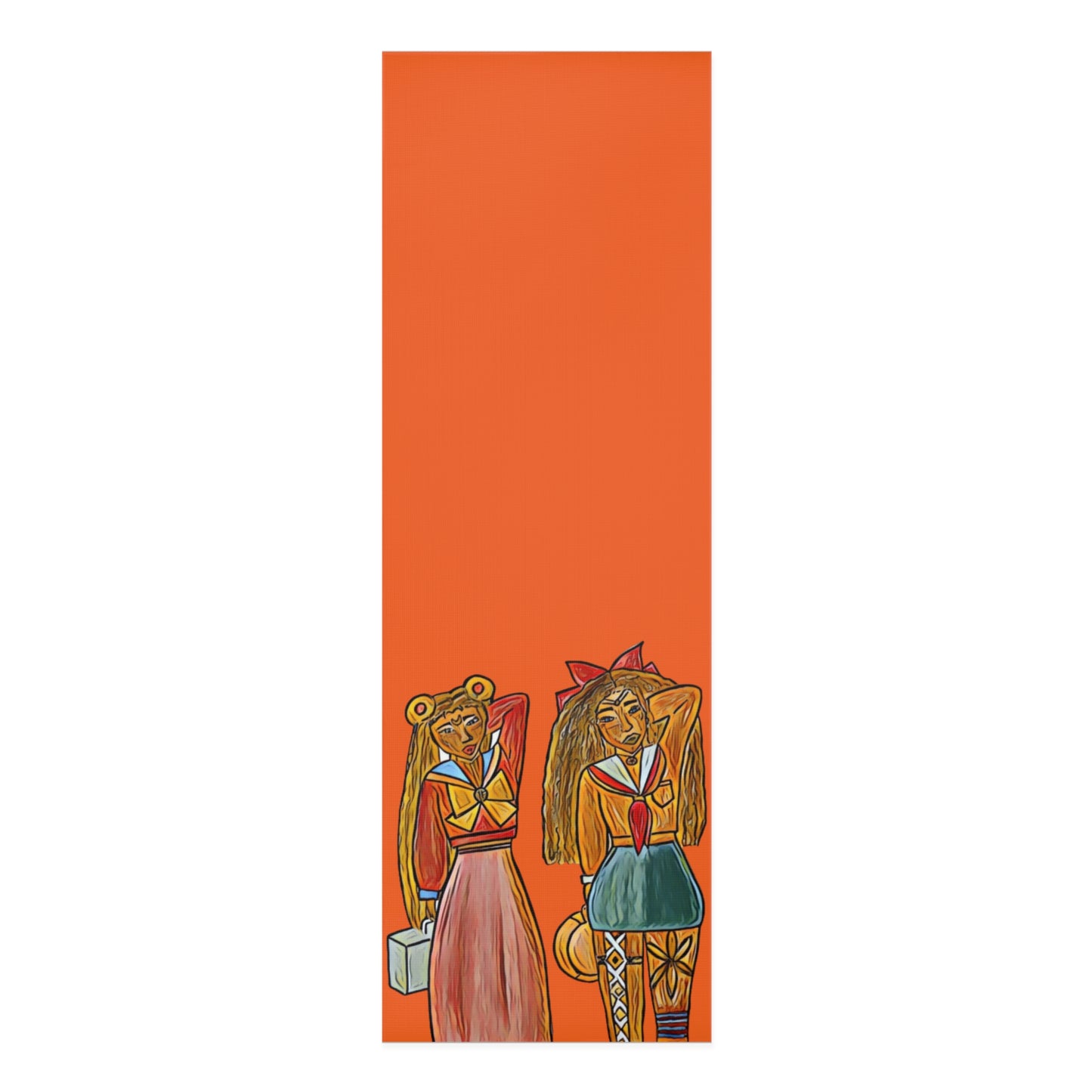 Yoga Mat Sailor Moon & Sailor Venus [Orange]