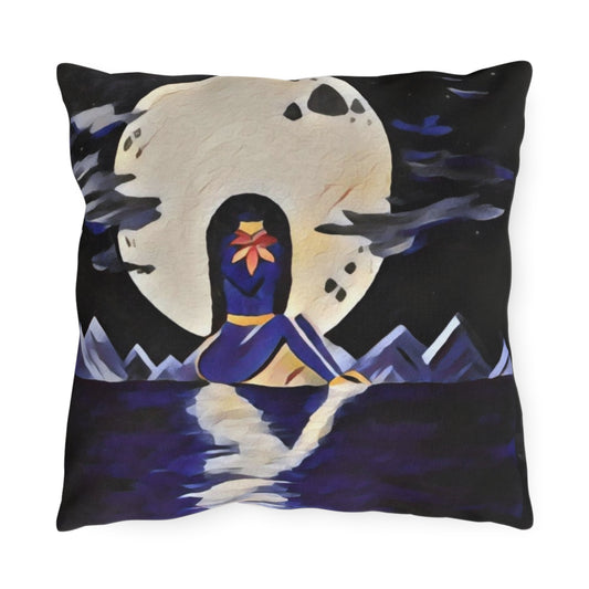 Outdoor Pillow Moon Fae