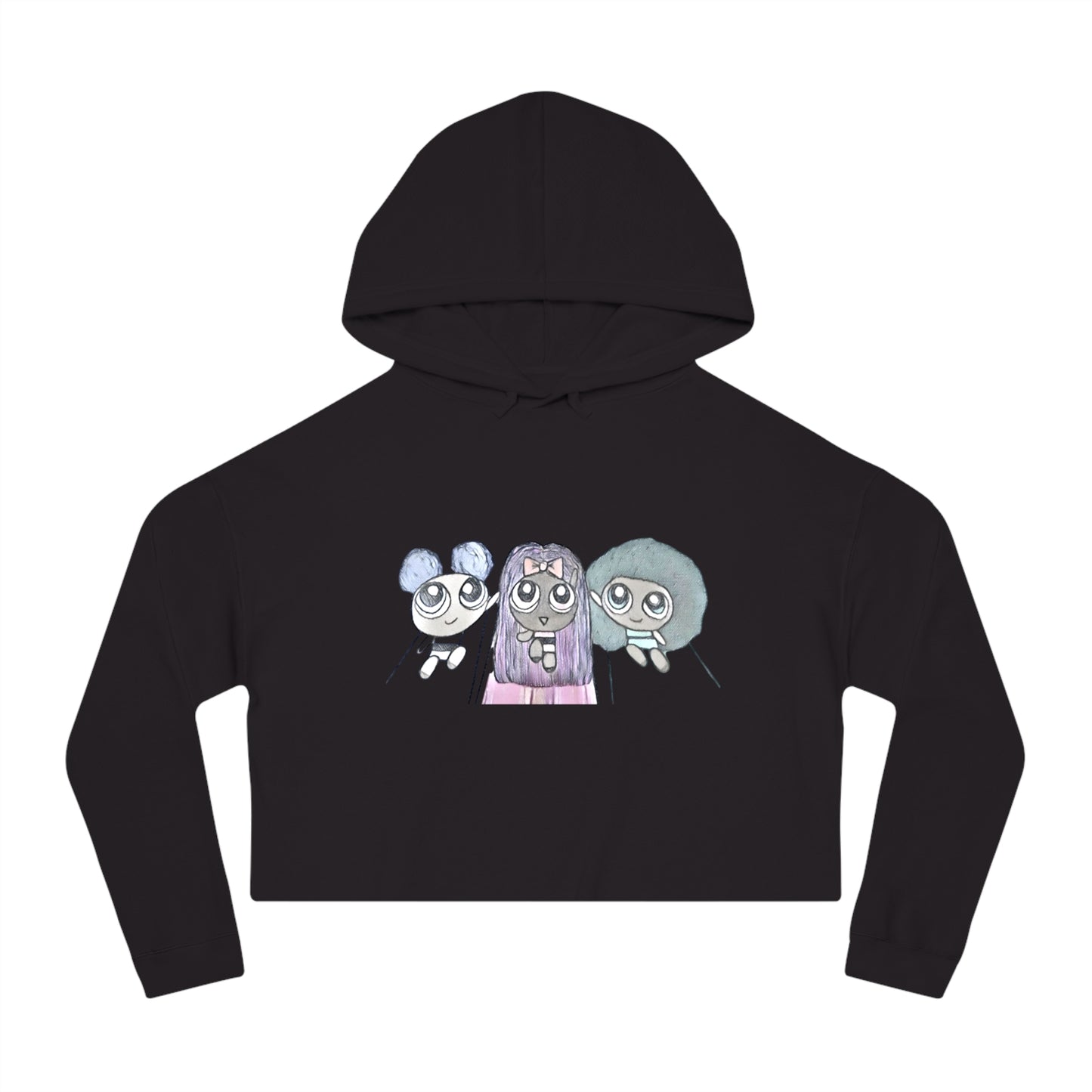 Cropped Hoodie Powerpuff Girls