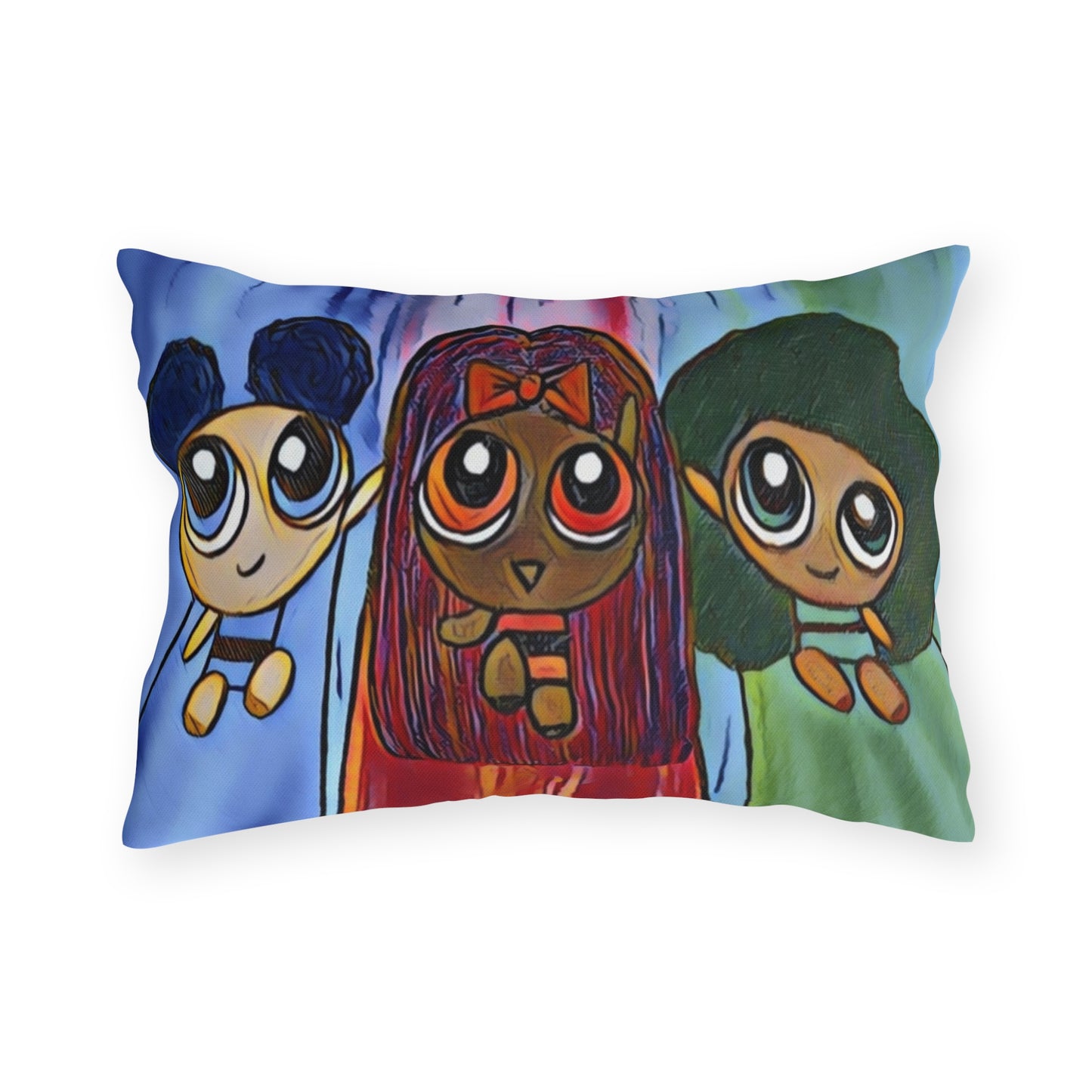 Outdoor Pillows Powerpuff Girls