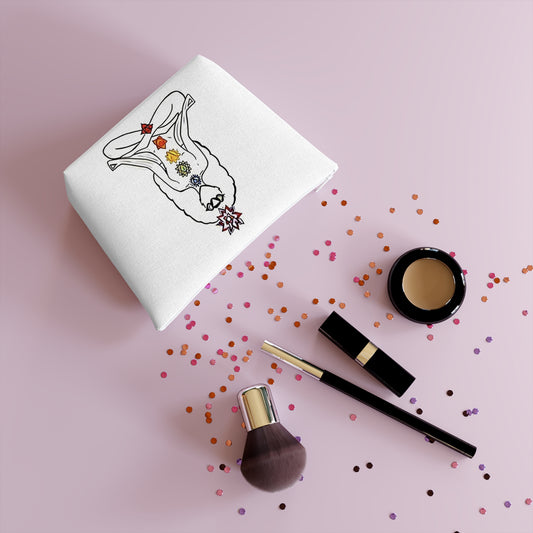 Cosmetic Bag Chakras [White]