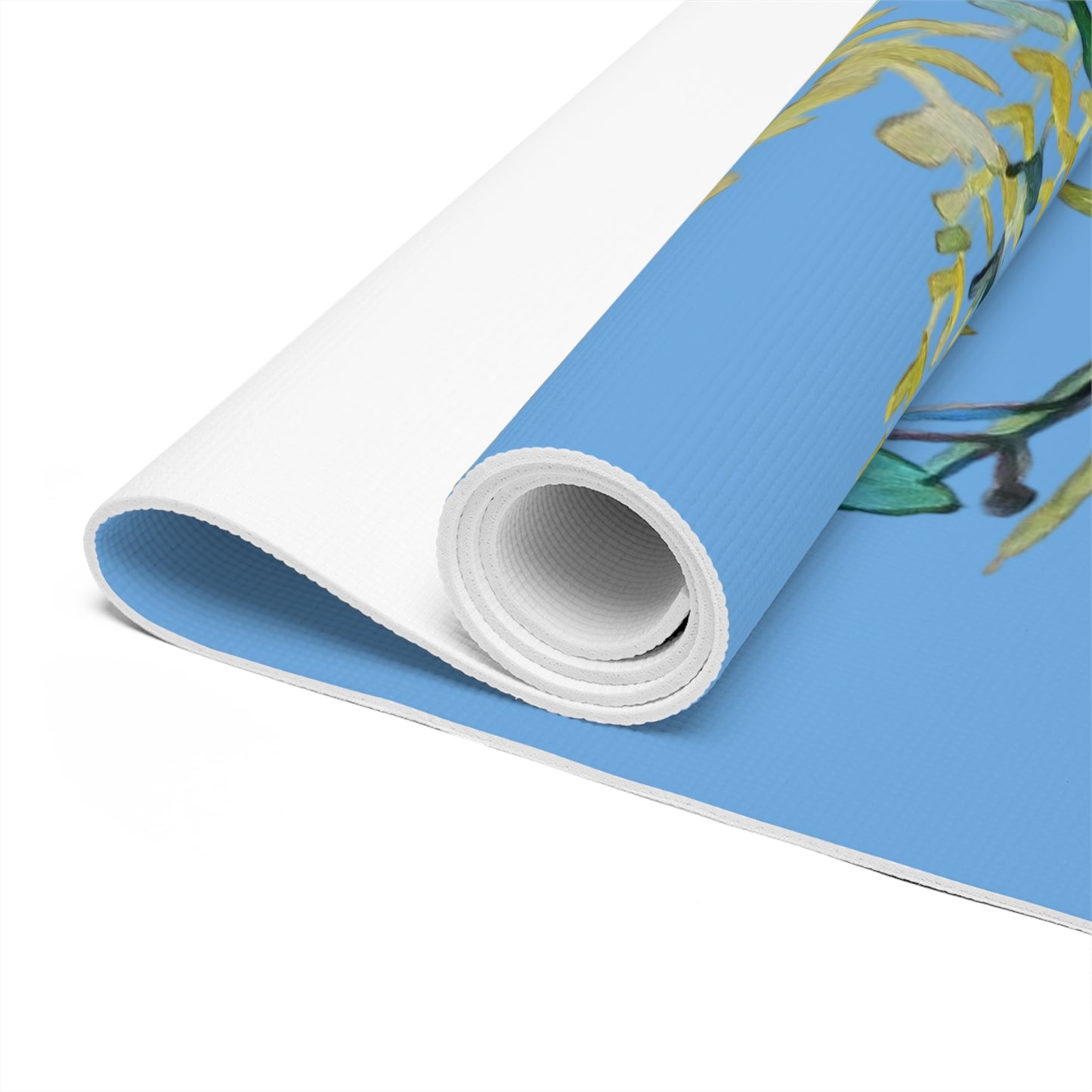 Yoga Mat Plants [Aqua]