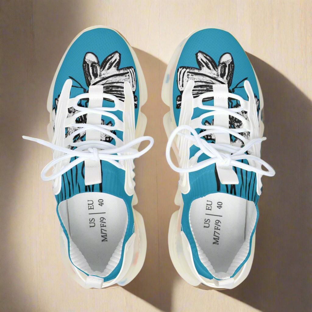 Sneakers Butterfly [Blue]